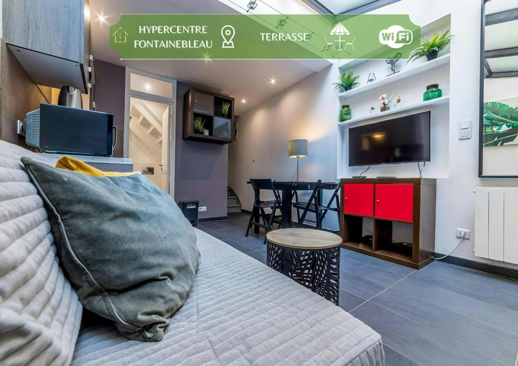 New Hypercenter Apparthotel Sweet Green Fontainebleau Exterior foto